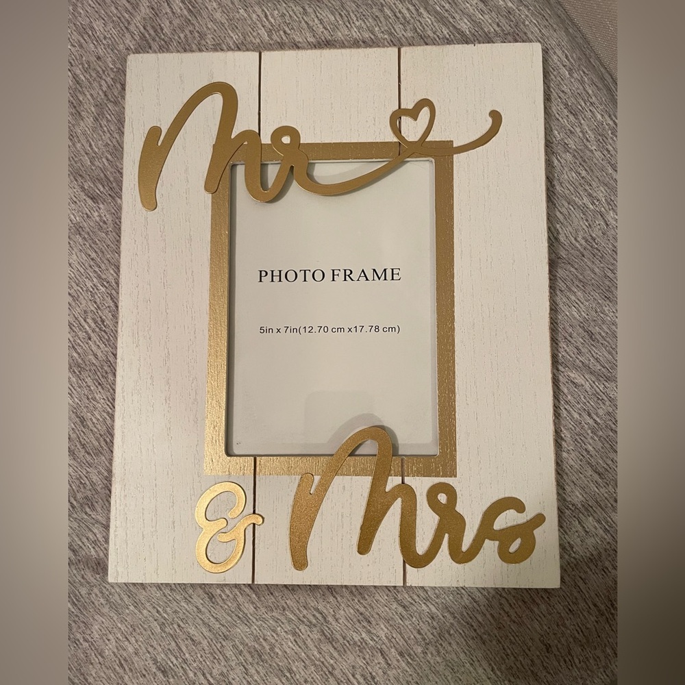 Mr. And Mrs. Picture Frame